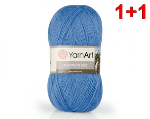 Angora De Luxe garn 5 x 100 g 1+1 KOSTENLOS