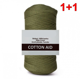 Cotton Aid garn 4 x 250g 1+1 KOSTENLOS