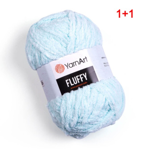 Fluffy garn 3 x 150 g 1+1 KOSTENLOS