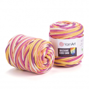 Macrame Cord 5mm VR garn 2 x 500 g