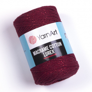 Macrame Cotton Lurex garn 4 x 250 g