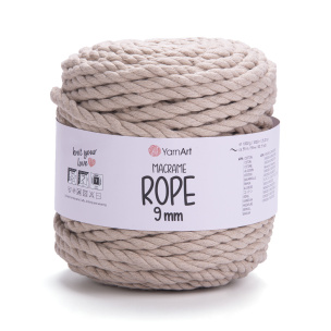 Macrame Rope 9 mm garn 1 x 1000 g