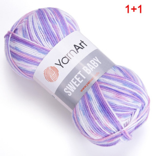 Sweet Baby garn 5 x 100 g 1+1 KOSTENLOS