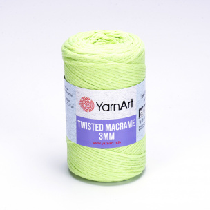 Twisted Macrame 3mm garn 4 x 250 g
